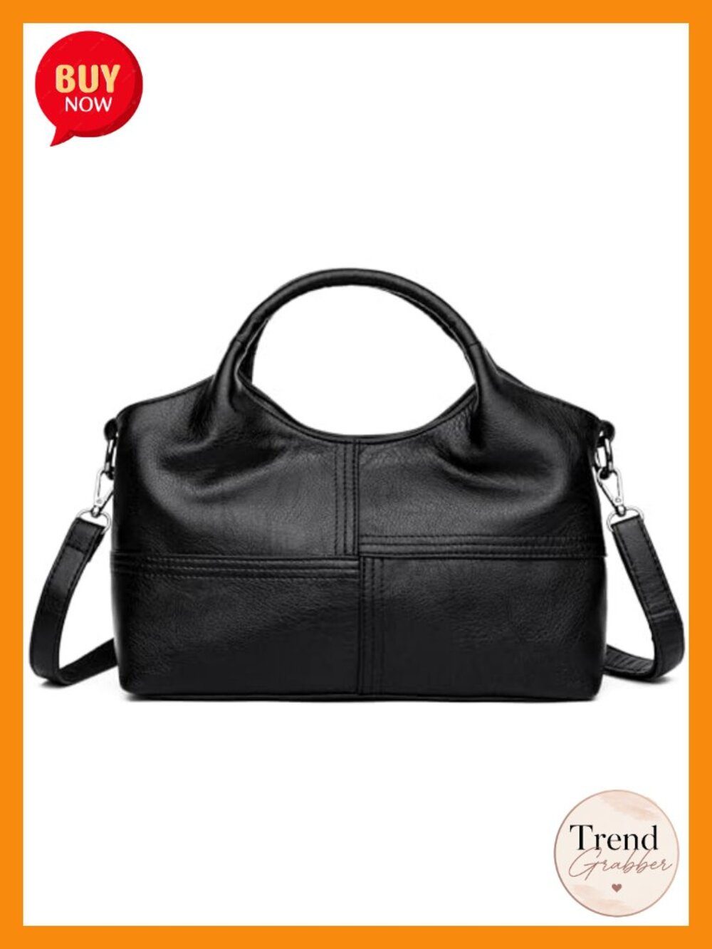 PU Leather Women's Tote Bag Shoulder Handbag Hobo Satchel